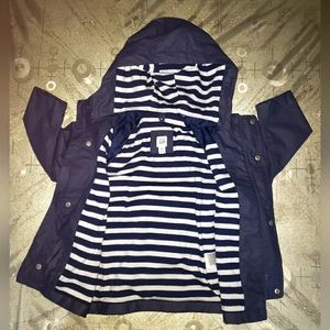 Baby GAP: Toddler Jersey-Lined Raincoat